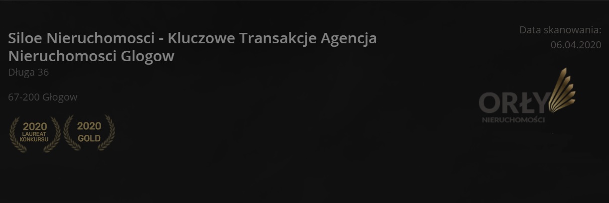 Siloe nieruchomosci nagroda Orły Nieruchomości